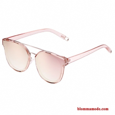 Dam Trend Anti-uv Konst Solglasögon Färg Rosa Flickor Mode Cyan