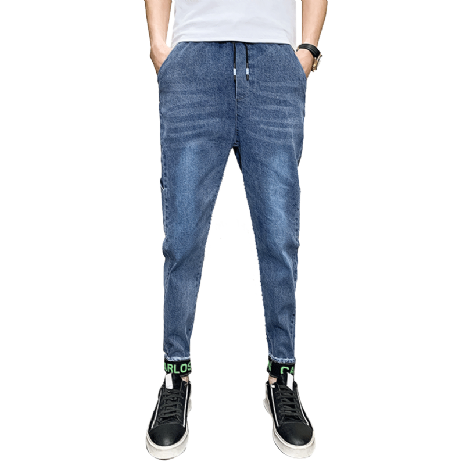 Lösa Herr Trend Trend Varumärke Byxor Harlan Super Jeans