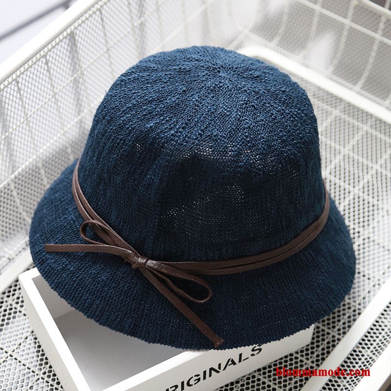 British Hatt Höst Dam Solljus Sommar Retro Vår Cyan