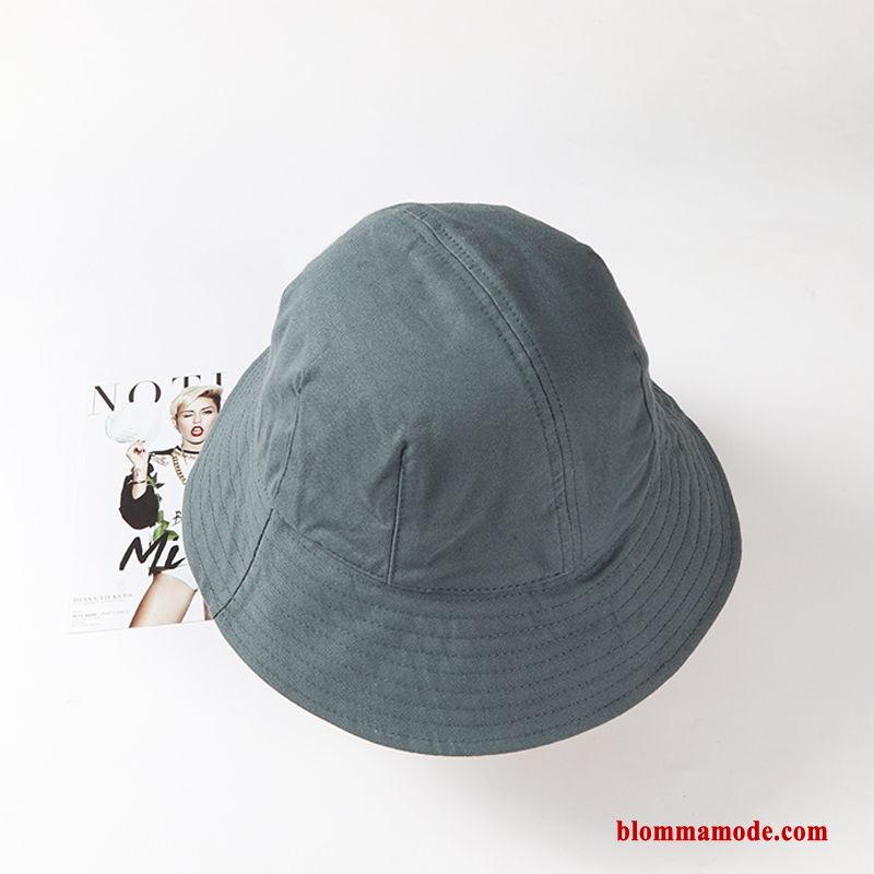 Dam Solljus Konst Casual Hatt Solid Färg Par Liten British Khaki