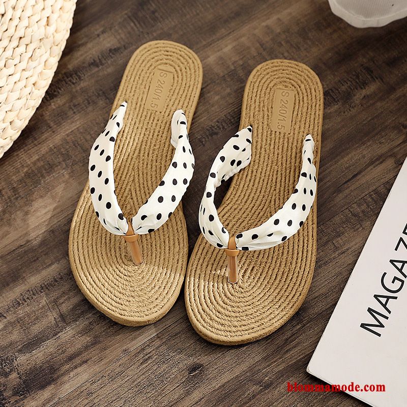 Glidskydds Skor Tofflor Stranden Sommar Herr Ytterkläder Flip Flops Dam Cyan