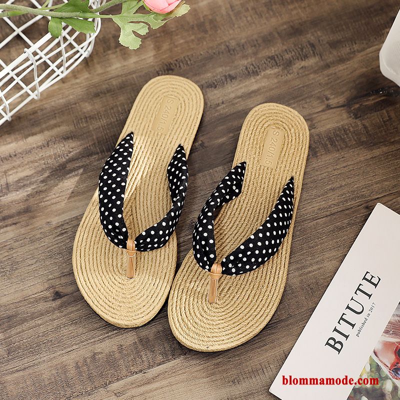 Glidskydds Skor Tofflor Stranden Sommar Herr Ytterkläder Flip Flops Dam Cyan