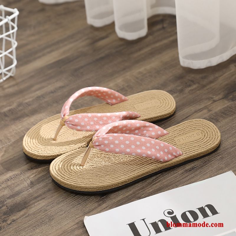 Glidskydds Skor Tofflor Stranden Sommar Herr Ytterkläder Flip Flops Dam Cyan