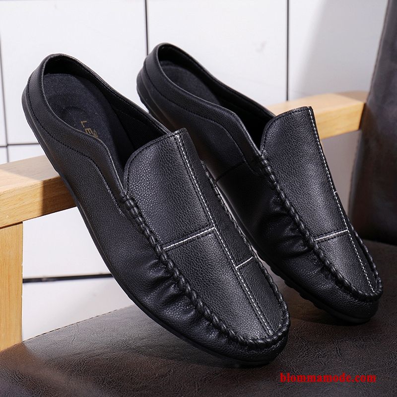 Herr Loafers Trend Sommar Skor Andningsbar Personlighet Loafer 2019 Båtskor Vit