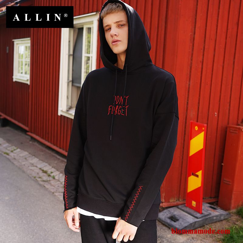 Huvtröja Kappor Rockar Med Huva Hip-hop Herr Par Trend Gul Höst