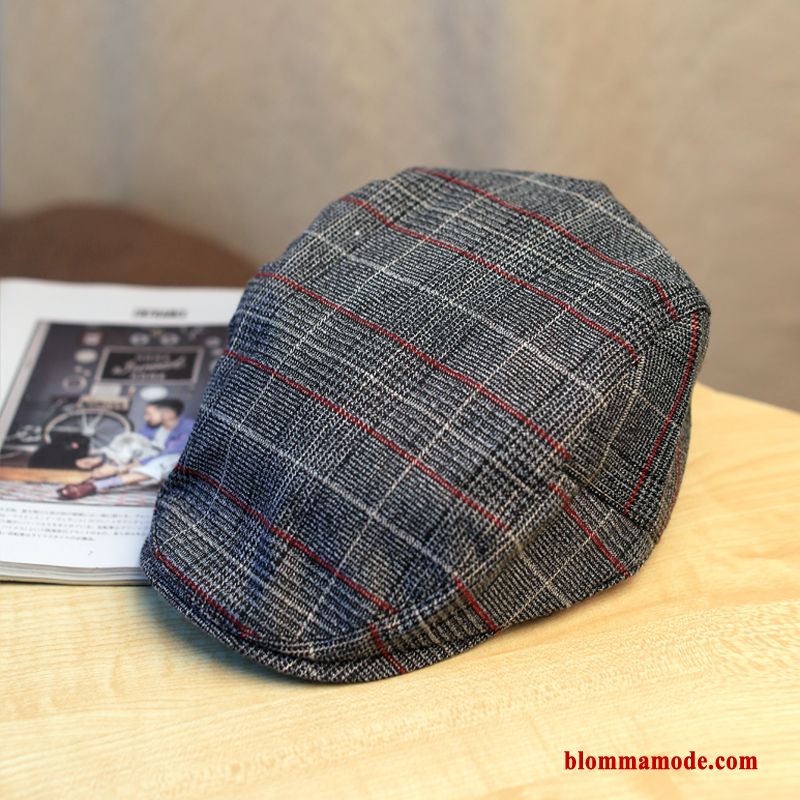 Keps Hatt Trend Herr Retro Casual Höst Brun