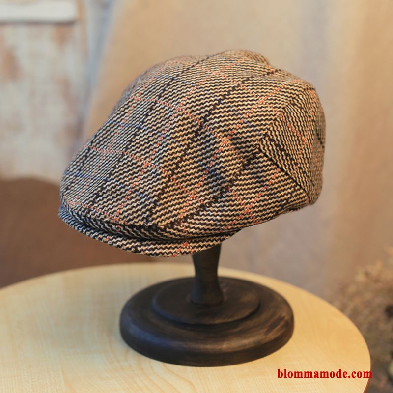 Keps Hatt Trend Herr Retro Casual Höst Brun