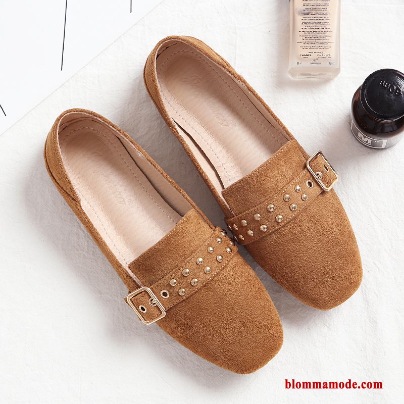 Nitar Casual Skor Loafers Slip On Färg 2018 Platta Dam