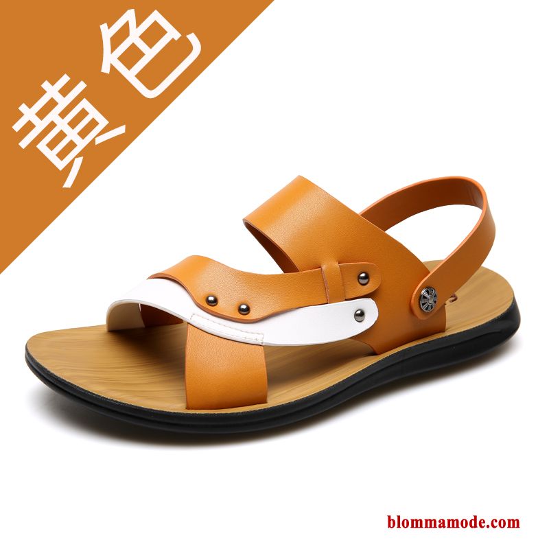 Sandaler Stranden Autentiska Rom Trend Herr Casual 2018 Skor Blå