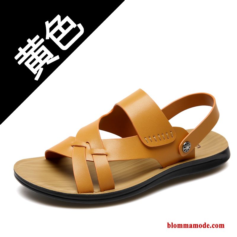 Sandaler Stranden Autentiska Rom Trend Herr Casual 2018 Skor Blå
