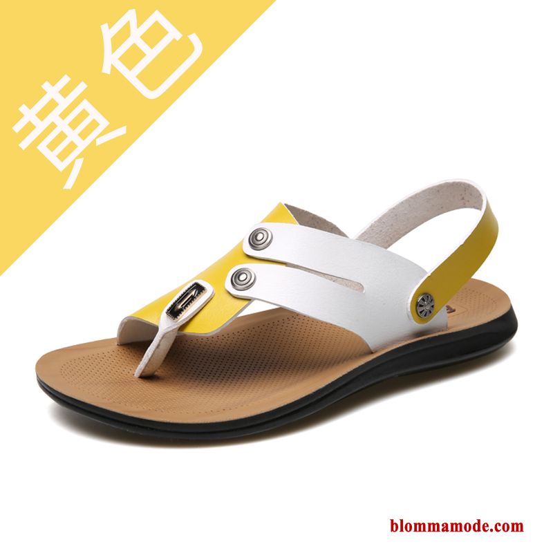 Sandaler Stranden Autentiska Rom Trend Herr Casual 2018 Skor Blå