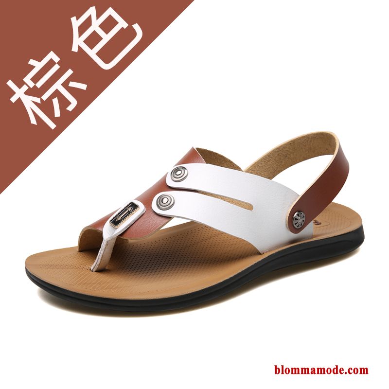 Sandaler Stranden Autentiska Rom Trend Herr Casual 2018 Skor Blå