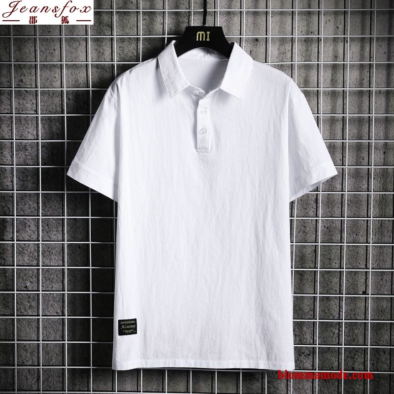 T-shirt Trend Sommar Trend Varumärke Ärm Ny Linne 2019 Herr