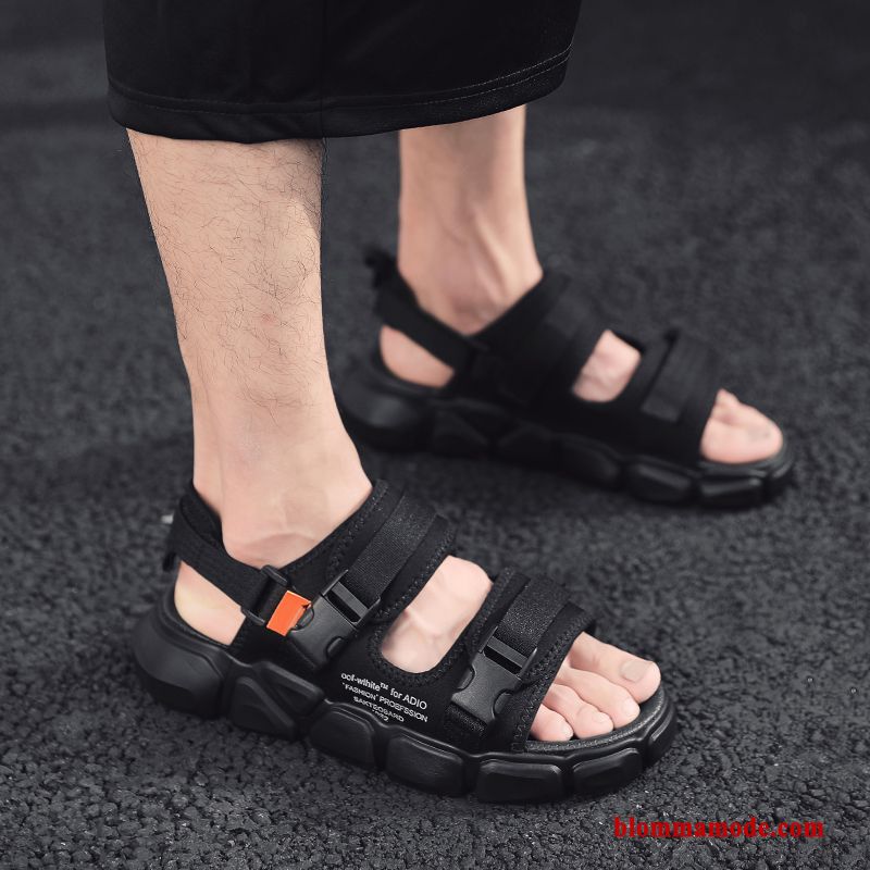 Tofflor Sandaler Casual Nbsp;utomhus Stranden Glidskydds Sport Skor Herr Grå