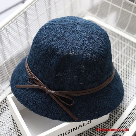 British Hatt Höst Dam Solljus Sommar Retro Vår Cyan