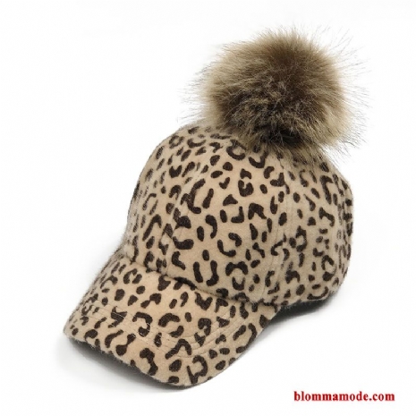 Dam Hatt Ungdom Leopard Keps Trend Pälskula Höst