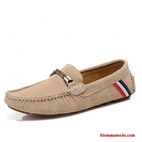 Loafer Loafers Köra Bil Trend Casual Slip On Båtskor Höst Herr Khaki