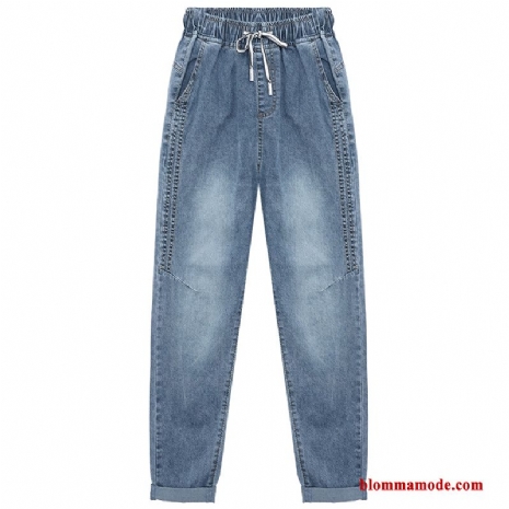 Tunn Lösa Slim Fit Jeans Dam Ny 2019 Byxor